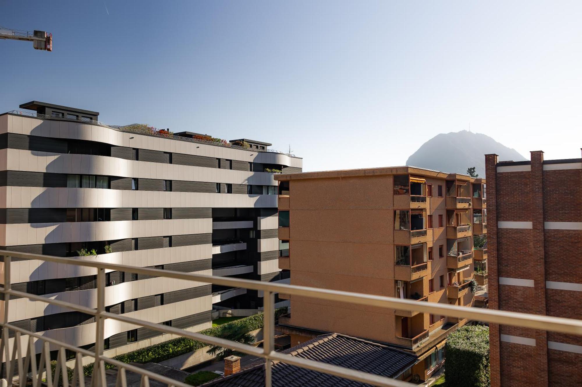 Deluxe Central Apartment Large - Free Parking Lugano Exterior photo